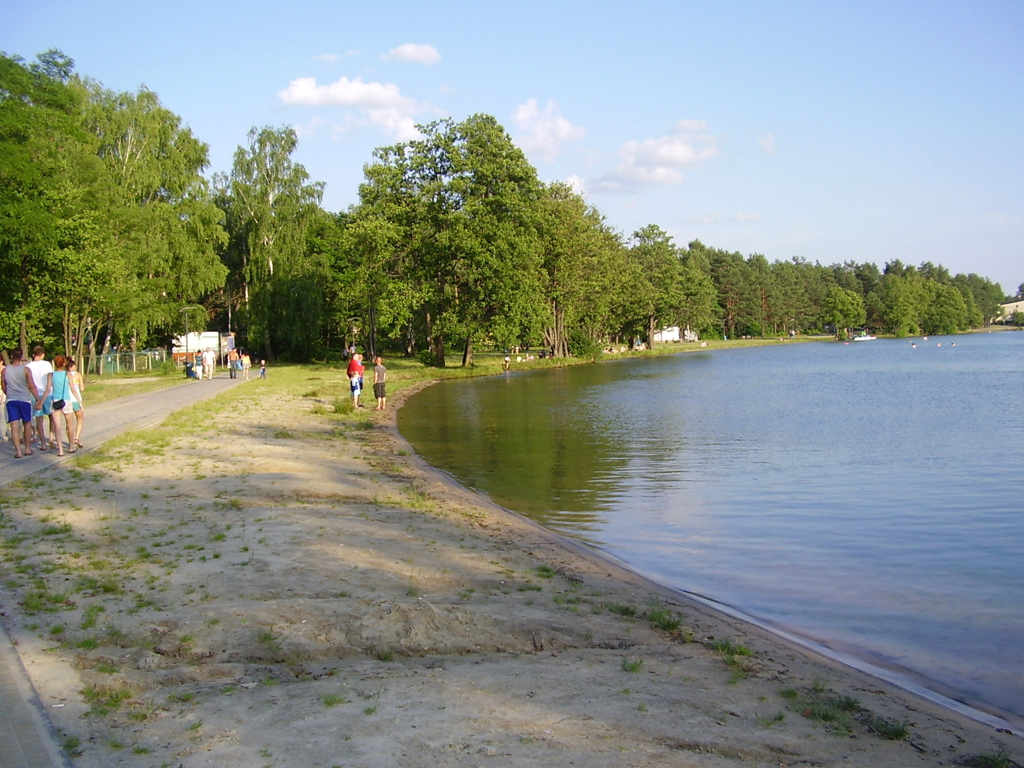 Jezioro Białe - okolice centrum